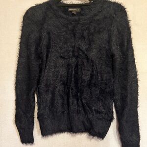 Banana Republic Charcoal Fuzzy Women's Sweater